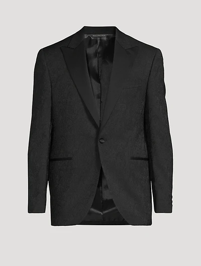 Elwood Wool-Blend Tuxedo Jacket