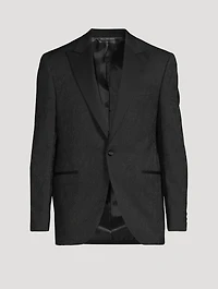 Elwood Wool-Blend Tuxedo Jacket