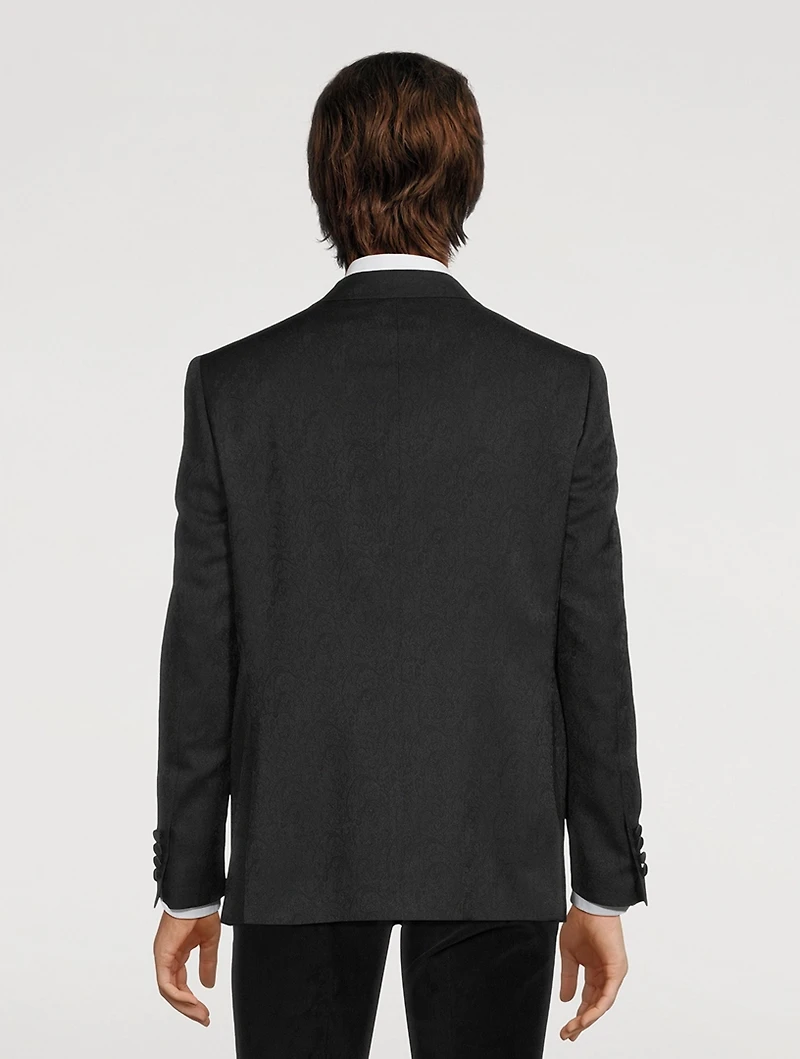 Elwood Wool-Blend Tuxedo Jacket