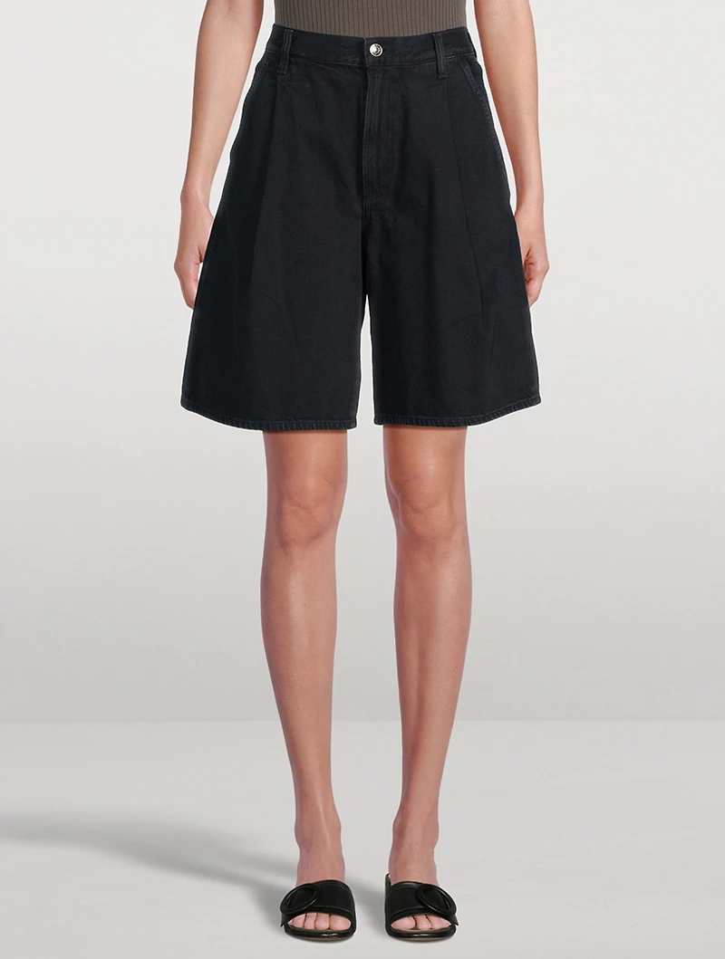 Ellis Wide-Leg Trouser Shorts