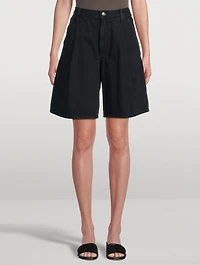 Ellis Wide-Leg Trouser Shorts