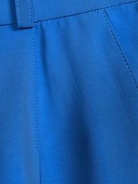 Pleated Wide-Leg Trousers