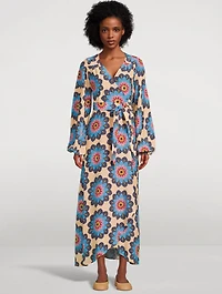 Wrap Dress Floral Print