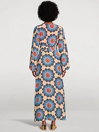 Wrap Dress Floral Print