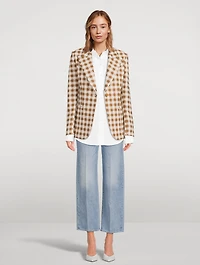90s Cotton-Blend Blazer