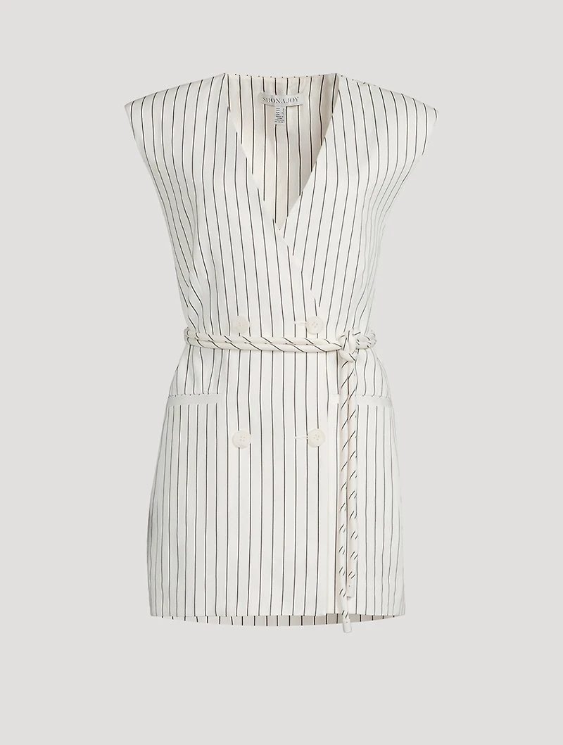 Harley Sleeveless Blazer Dress