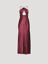 Elia Halter Long Dress