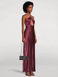 Elia Halter Long Dress