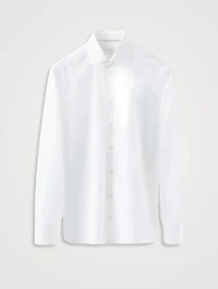 Slim Fit Elevated Twill Shirt