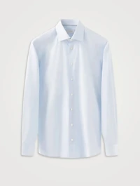 Slim Fit Elevated Twill Shirt