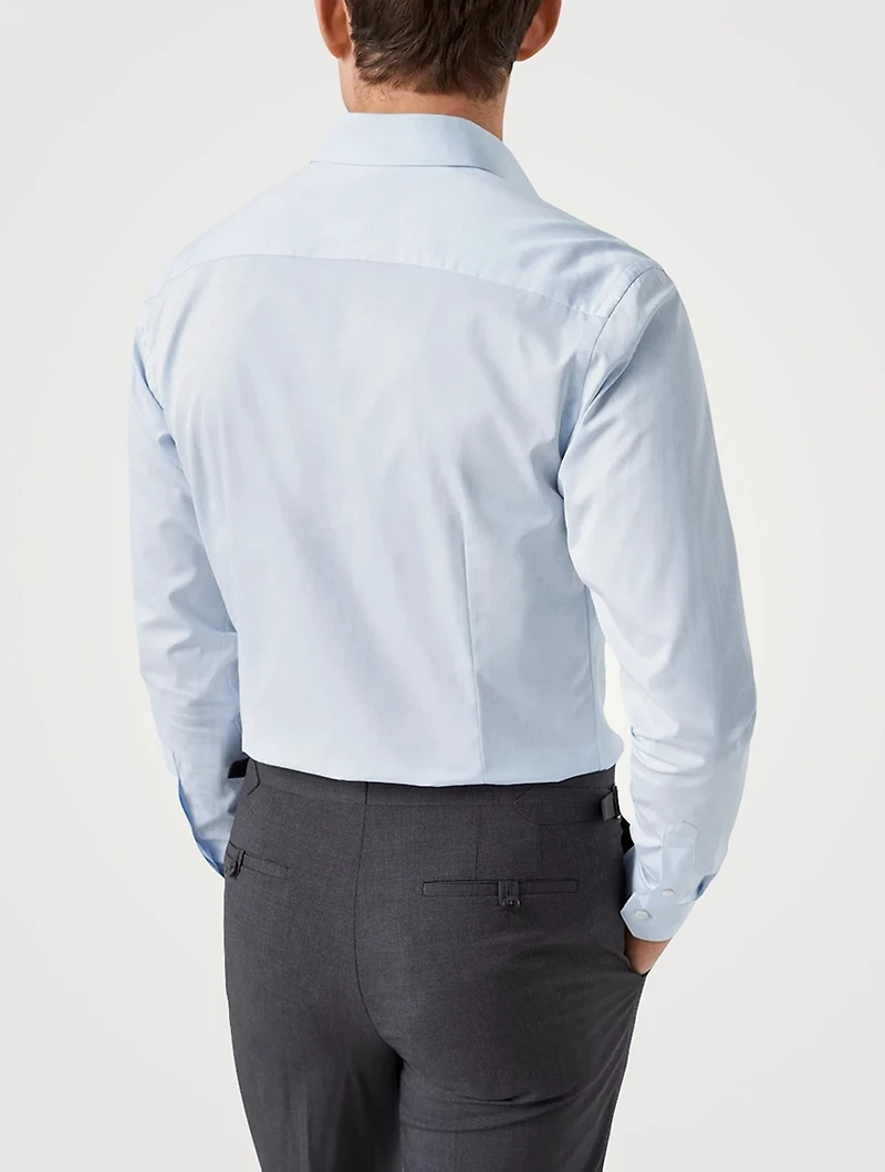 Slim Fit Elevated Twill Shirt