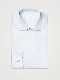 Slim Fit Elevated Twill Shirt