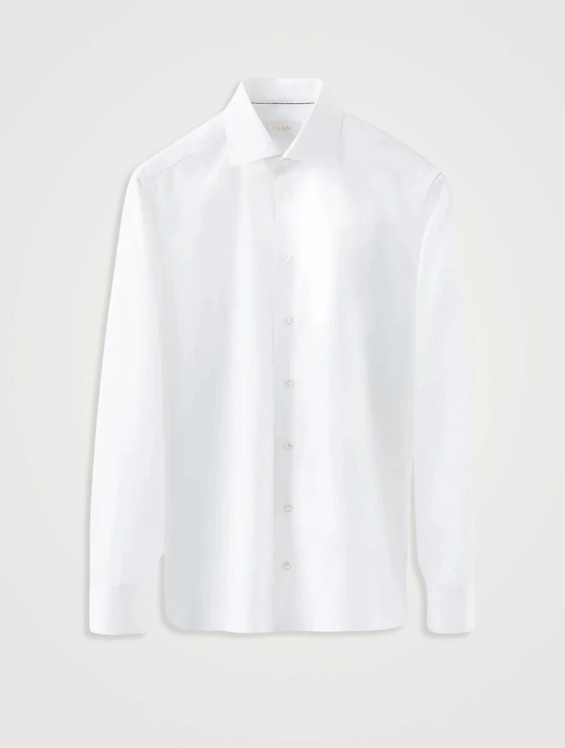 Contemporary Fit Twill Elevated Shirt