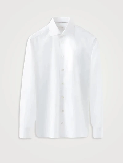 Contemporary Fit Twill Elevated Shirt