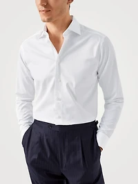 Contemporary Fit Twill Elevated Shirt