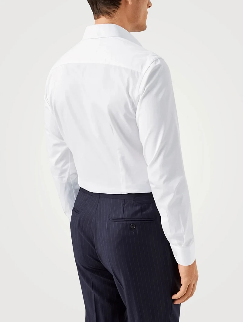 Contemporary Fit Twill Elevated Shirt