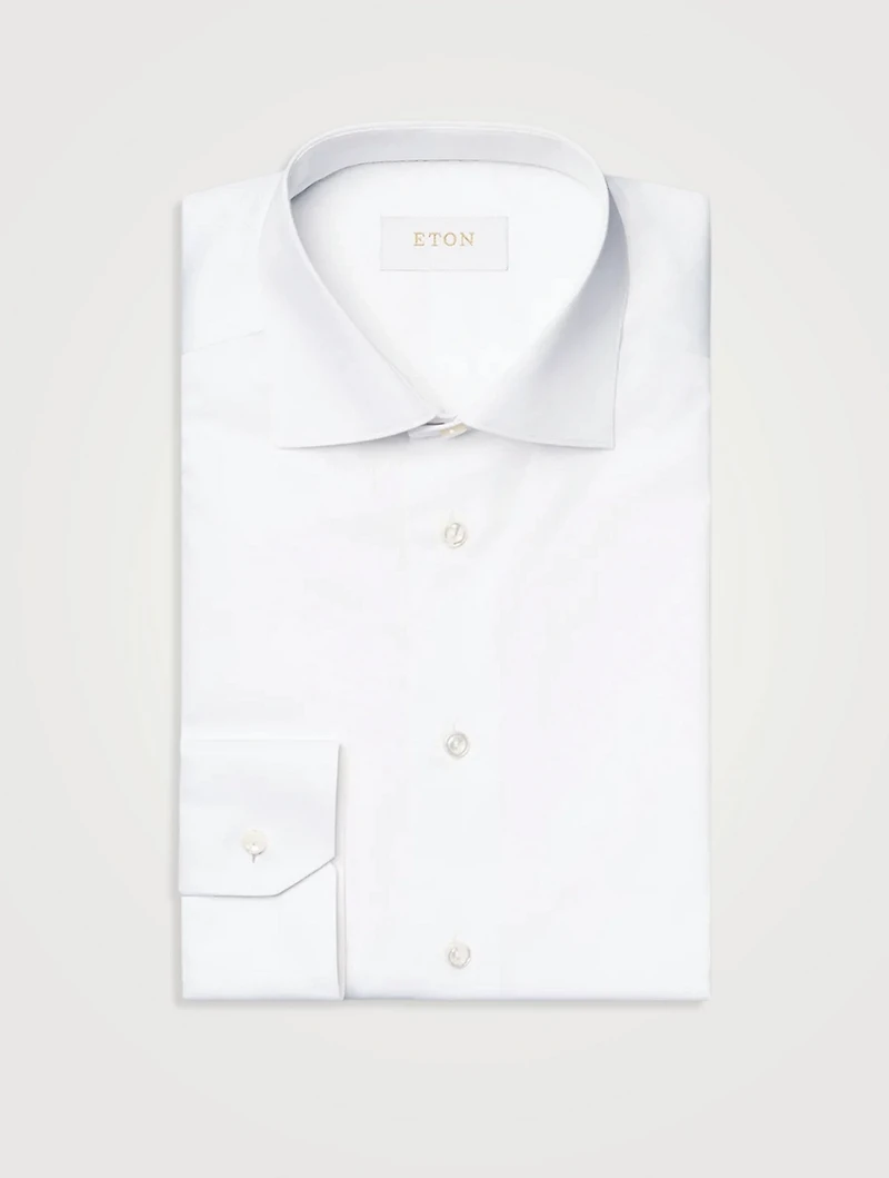 Contemporary Fit Twill Elevated Shirt