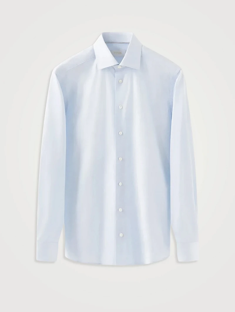 Contemporary Fit Elevated Twill Shirt