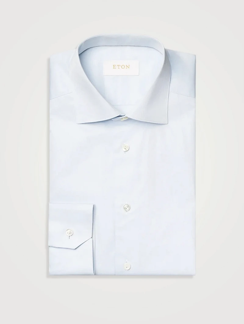Contemporary Fit Elevated Twill Shirt
