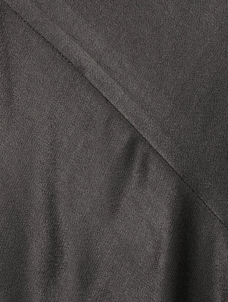 La Lune One-Shoulder Cowl Back Long Dress