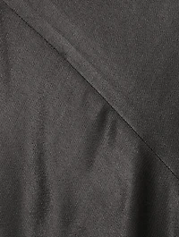 La Lune One-Shoulder Cowl Back Long Dress