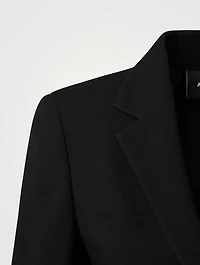 Ocelia Wool Double-Face Blazer