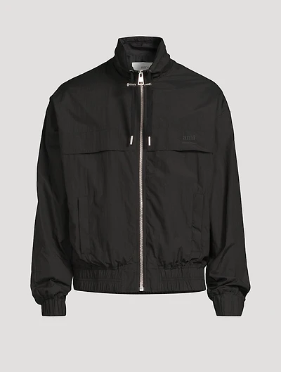 Nylon Windbreaker Jacket