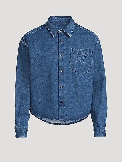 Denim Boxy Shirt