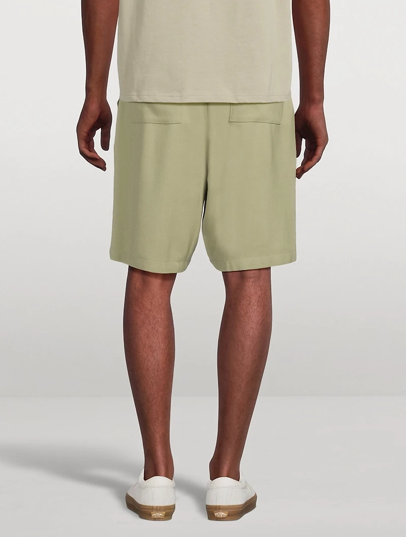 Wool-Blend Bermuda Shorts