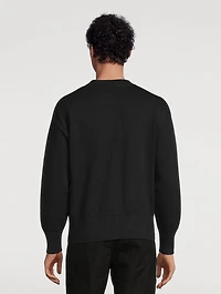Ami De Coeur Cotton And Wool Sweater