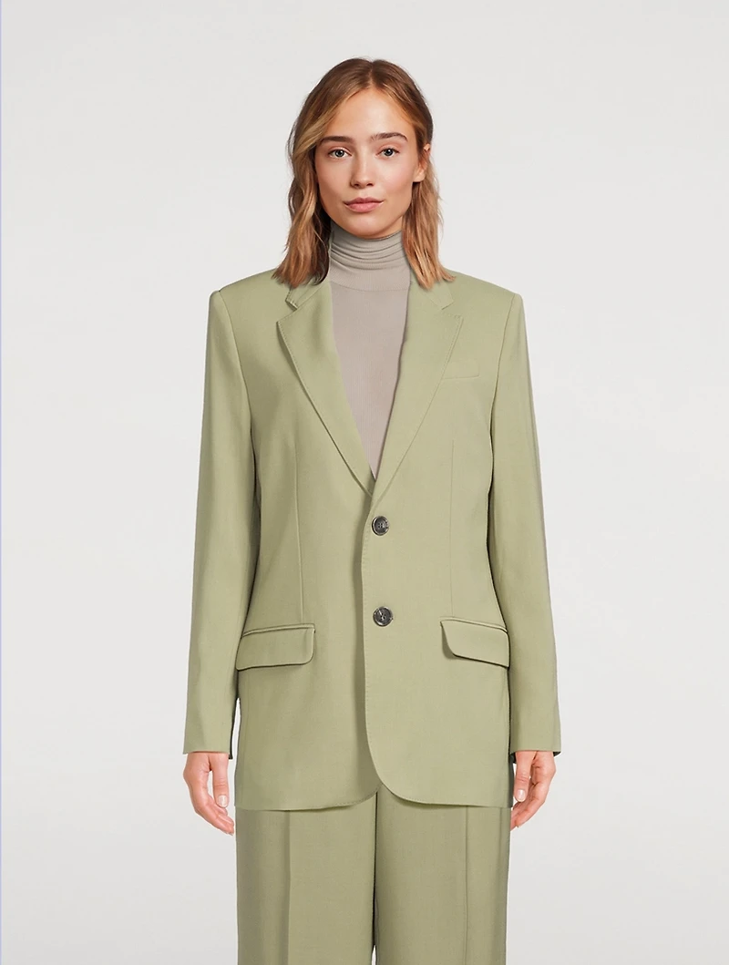 Single-Breasted Blazer