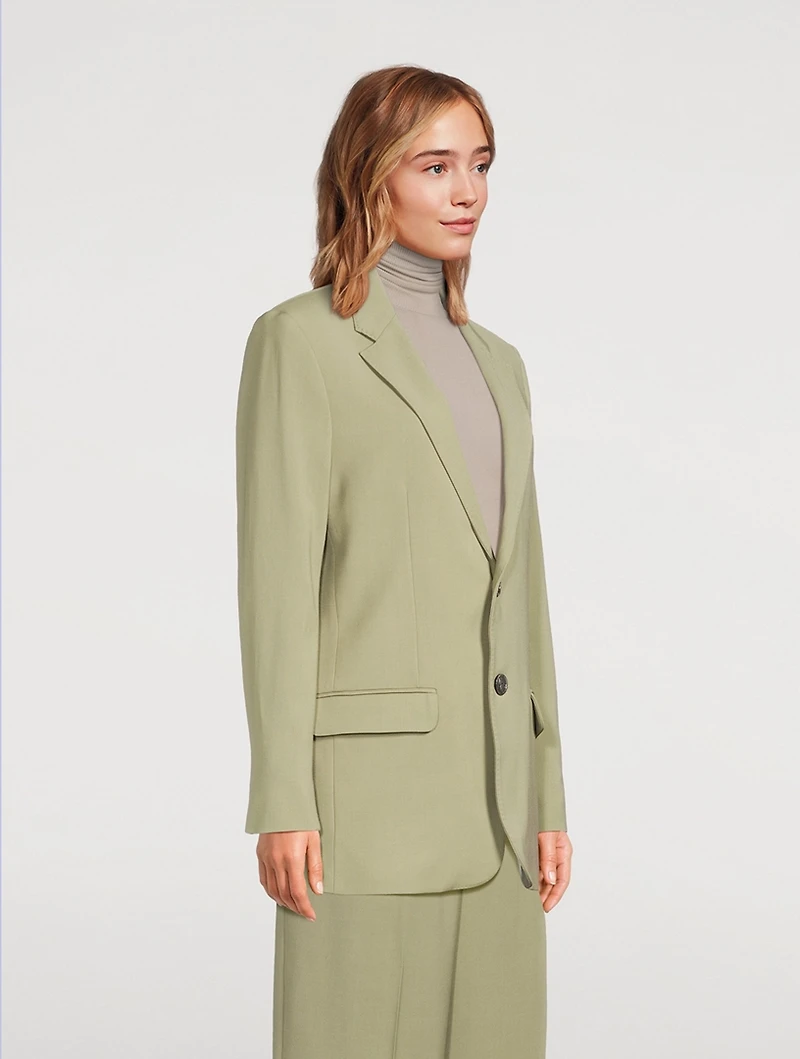 Single-Breasted Blazer
