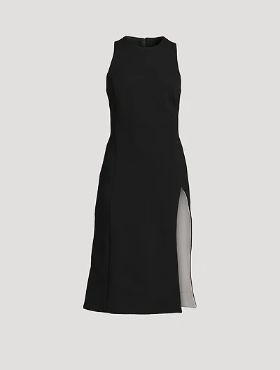 Wool Crepe Dress