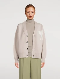 Ami De Cœur Wool Cardigan