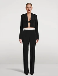 Zengel Cropped Blazer