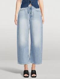 Taylor Barrel-Leg Jeans