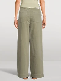 Zoie Wide-Leg Carpenter Jeans