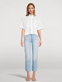 Mara Straight Ankle Jeans