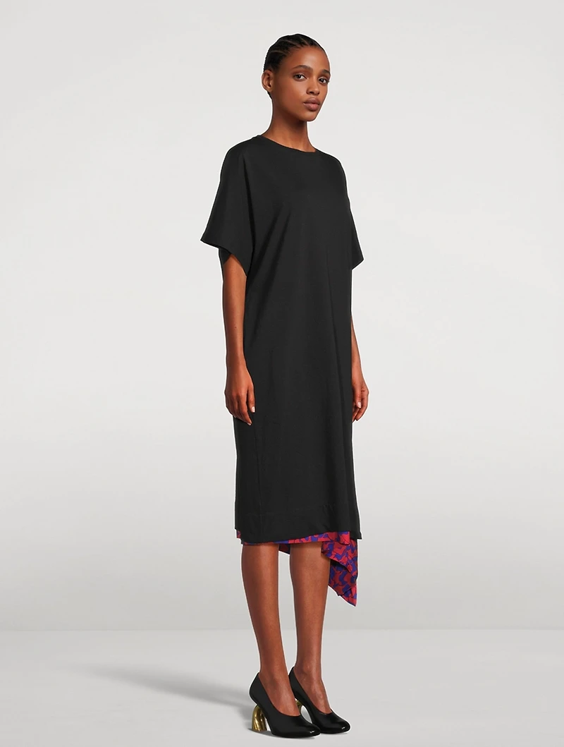 Hench Draped T-Shirt Dress