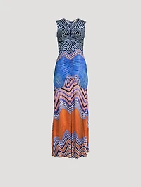 Isabel Printed Maxi Dress