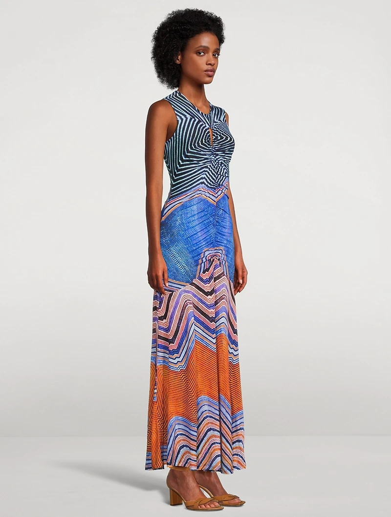 Isabel Printed Maxi Dress