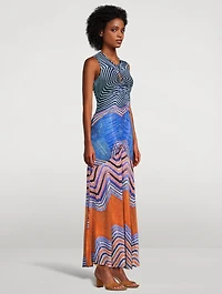 Isabel Printed Maxi Dress