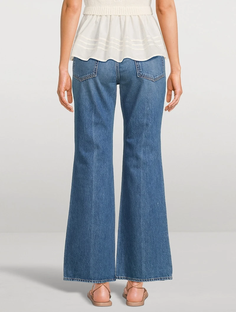Lou High-Waisted Flared Jeans
