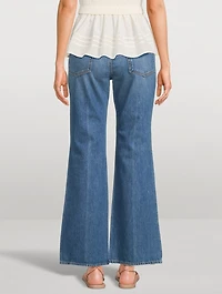 Lou High-Waisted Flared Jeans
