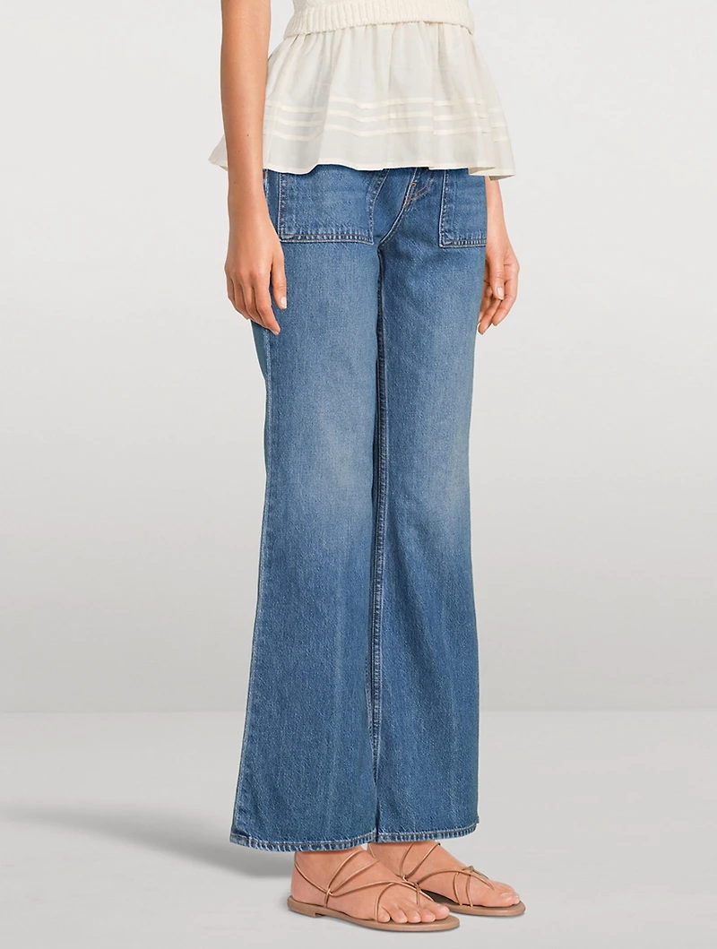 Lou High-Waisted Flared Jeans