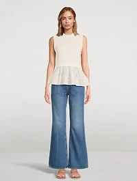 Lou High-Waisted Flared Jeans