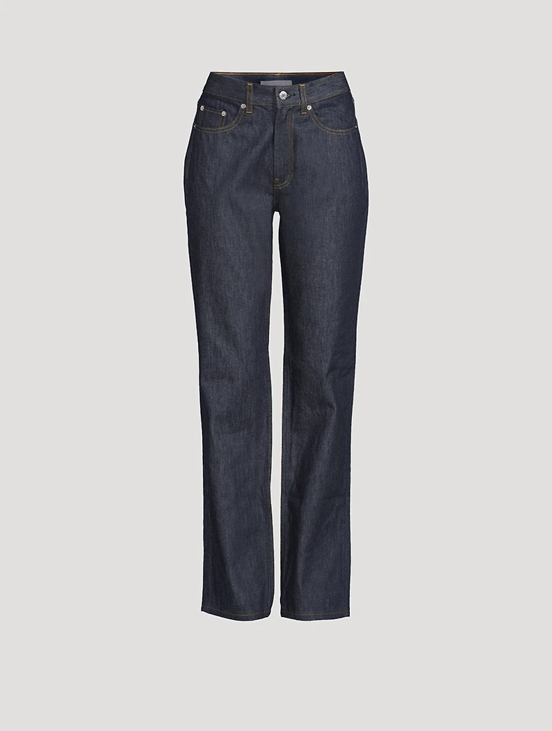 Mid-Rise Slim Jeans