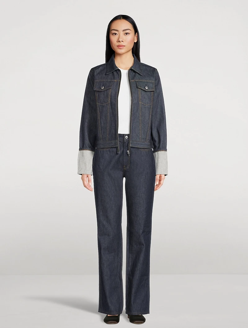 Mid-Rise Slim Jeans