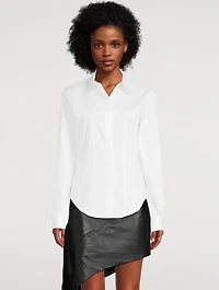Fitted Poplin Shirt