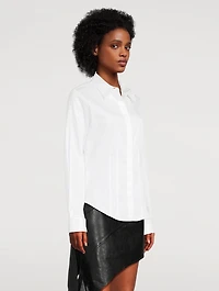 Fitted Poplin Shirt